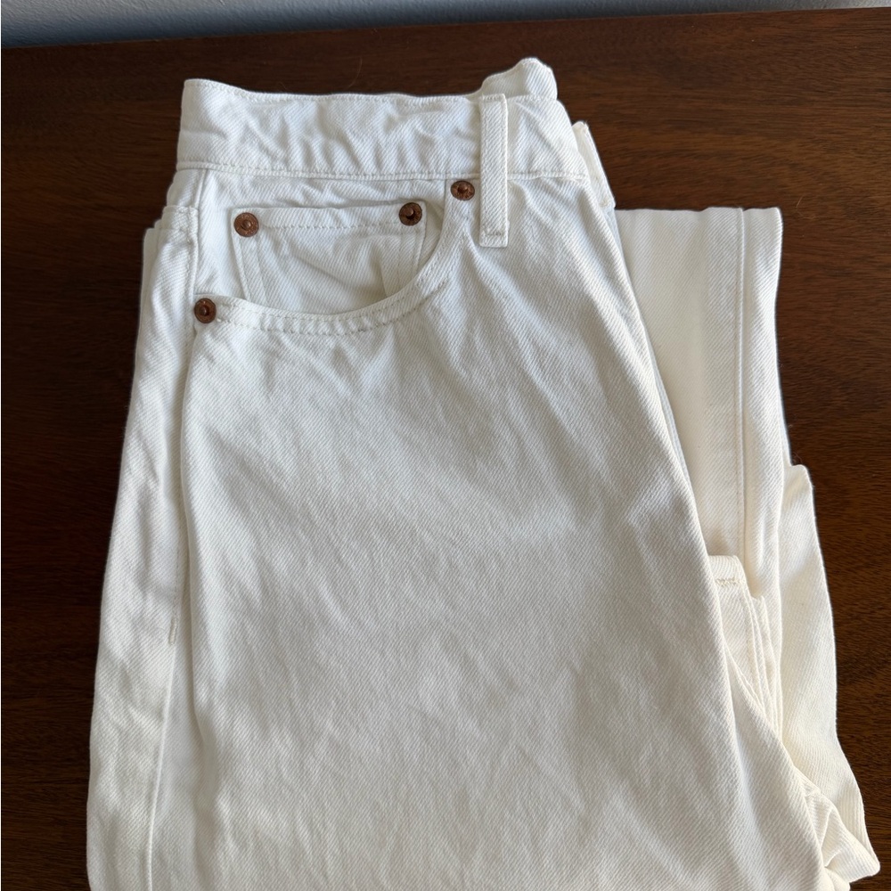 Buck Mason Women's Rider Jeans in Natural